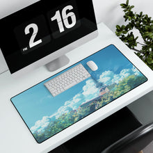 Load image into Gallery viewer, Anime Building Mouse Pad (Desk Mat) With Laptop