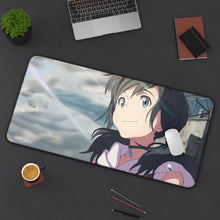 Load image into Gallery viewer, Weathering With You Mouse Pad (Desk Mat) On Desk