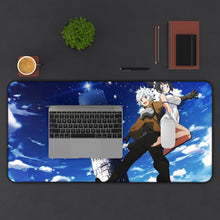 Load image into Gallery viewer, Bell and Hestia Mouse Pad (Desk Mat) With Laptop