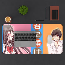 Load image into Gallery viewer, Kimi Ni Todoke Mouse Pad (Desk Mat) With Laptop