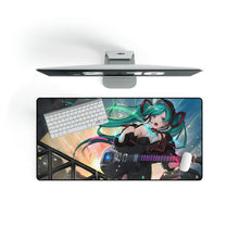 Load image into Gallery viewer, Hatsune Miku Singing Guitar Mouse Pad (Desk Mat)