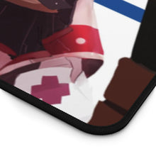 Load image into Gallery viewer, Anime Girl Mouse Pad (Desk Mat) Hemmed Edge
