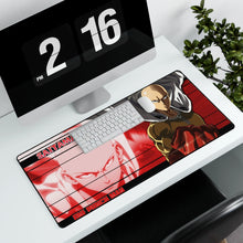 Load image into Gallery viewer, Anime One-Punch Man Mouse Pad (Desk Mat) With Laptop