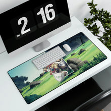 Load image into Gallery viewer, Iwatani & Raphtalia Mouse Pad (Desk Mat)