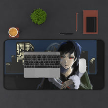Load image into Gallery viewer, Durarara!! Izaya Orihara Mouse Pad (Desk Mat) With Laptop