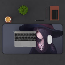 Load image into Gallery viewer, Little Witch Academia Sucy Manbavaran, Computer Keyboard Pad Mouse Pad (Desk Mat) With Laptop