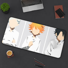 Load image into Gallery viewer, The Promised Neverland Ray, Norman, Emma Mouse Pad (Desk Mat) On Desk