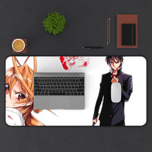 Load image into Gallery viewer, Highschool Of The Dead Mouse Pad (Desk Mat) With Laptop