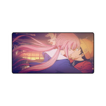 Load image into Gallery viewer, Mirai Nikki Yuno Gasai, Yukiteru Amano Mouse Pad (Desk Mat)