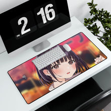 Load image into Gallery viewer, Anime Girl Mouse Pad (Desk Mat) With Laptop