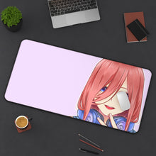 Load image into Gallery viewer, The Quintessential Quintuplets Miku Nakano Mouse Pad (Desk Mat) On Desk