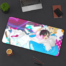 Load image into Gallery viewer, Durarara!! Izaya Orihara, Shizuo Heiwajima Mouse Pad (Desk Mat) On Desk