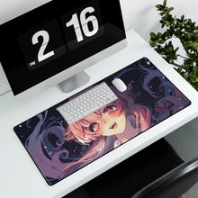 Load image into Gallery viewer, Mirai Nikki Yuno Gasai Mouse Pad (Desk Mat) With Laptop