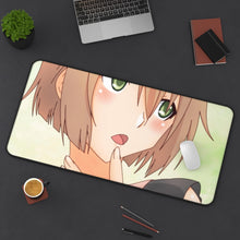 Load image into Gallery viewer, Ranko Saouji Mouse Pad (Desk Mat) On Desk