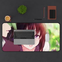 Load image into Gallery viewer, Hyouka Eru Chitanda Mouse Pad (Desk Mat) With Laptop