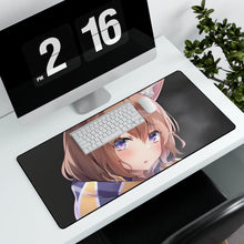 Load image into Gallery viewer, Anime Girl Mouse Pad (Desk Mat) With Laptop
