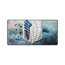 Load image into Gallery viewer, Anime Attack On Titan Mouse Pad (Desk Mat)