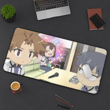 Load image into Gallery viewer, Baka And Test Mouse Pad (Desk Mat) On Desk