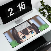 Load image into Gallery viewer, Koe No Katachi Mouse Pad (Desk Mat) With Laptop