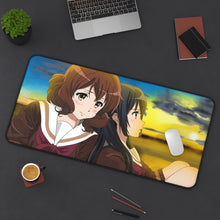 Load image into Gallery viewer, Sound! Euphonium Kumiko Oumae, Reina Kousaka Mouse Pad (Desk Mat) On Desk