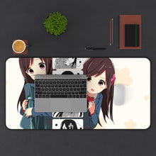 Load image into Gallery viewer, Hitori Bocchi's ○○ Lifestyle Mouse Pad (Desk Mat) With Laptop