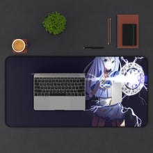Load image into Gallery viewer, Rokudenashi Majutsu Koushi To Akashic Records Sistine Fibel Mouse Pad (Desk Mat) With Laptop
