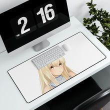 Load image into Gallery viewer, Is It Wrong to Try to Pick Up Girls in a Dungeon? Mouse Pad (Desk Mat) With Laptop