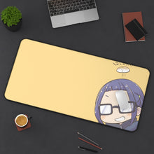 Load image into Gallery viewer, Laid-Back Camp Mouse Pad (Desk Mat) On Desk