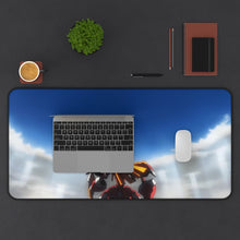 Load image into Gallery viewer, Battle stand by Mouse Pad (Desk Mat) With Laptop