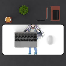 Load image into Gallery viewer, Rokudenashi Majutsu Koushi To Akashic Records Sistine Fibel Mouse Pad (Desk Mat) With Laptop