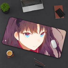 Load image into Gallery viewer, Rin Tohsaka Mouse Pad (Desk Mat) On Desk