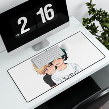 Load image into Gallery viewer, My Hero Academia Izuku Midoriya, Katsuki Bakugou Mouse Pad (Desk Mat) With Laptop