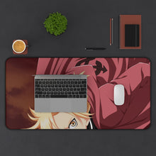 Load image into Gallery viewer, Anime FullMetal Alchemist Mouse Pad (Desk Mat) With Laptop