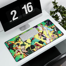 Load image into Gallery viewer, My Hero Academia Izuku Midoriya, Katsuki Bakugou, All Might, Tenya Iida, Tsuyu Asui Mouse Pad (Desk Mat) With Laptop