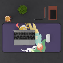 Load image into Gallery viewer, Miss Kobayashi's Dragon Maid Kobayashi, Kobayashi San Chi No Maid Dragon, Tohru Mouse Pad (Desk Mat) With Laptop