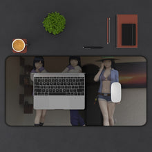 Load image into Gallery viewer, Hinata Hyuga Mouse Pad (Desk Mat) With Laptop