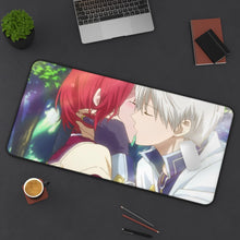 Load image into Gallery viewer, Zen and Shirayuki Mouse Pad (Desk Mat) On Desk