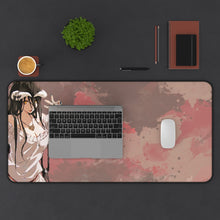 Load image into Gallery viewer, Overlord Albedo Mouse Pad (Desk Mat) With Laptop