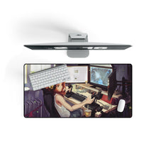 Load image into Gallery viewer, Anime Girl Mouse Pad (Desk Mat) On Desk
