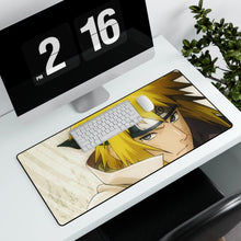 Load image into Gallery viewer, Minato Namikaze Mouse Pad (Desk Mat) With Laptop