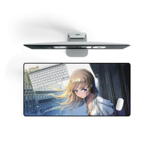Load image into Gallery viewer, Anime Girl Mouse Pad (Desk Mat) On Desk