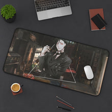 Load image into Gallery viewer, Sebastian Michaelis Mouse Pad (Desk Mat) On Desk