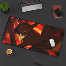 Load image into Gallery viewer, Darker Than Black Hei Mouse Pad (Desk Mat) On Desk