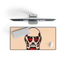 Load image into Gallery viewer, Anime Attack On Titan Mouse Pad (Desk Mat)