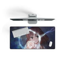 Load image into Gallery viewer, A Certain Scientific Railgun Mouse Pad (Desk Mat) On Desk