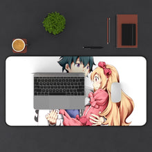Load image into Gallery viewer, EroManga-Sensei Mouse Pad (Desk Mat) With Laptop