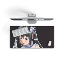 Load image into Gallery viewer, Is It Wrong to Try to Pick Up Girls in a Dungeon? Hestia Mouse Pad (Desk Mat) On Desk