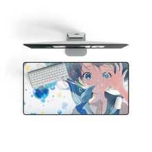 Load image into Gallery viewer, Anime Girl Mouse Pad (Desk Mat) On Desk