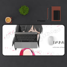 Load image into Gallery viewer, Tsuki Ga Kirei Mouse Pad (Desk Mat) With Laptop
