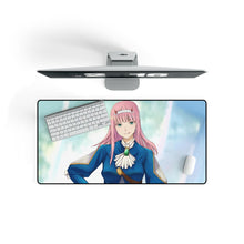 Load image into Gallery viewer, Cute zero two in french Mouse Pad (Desk Mat) On Desk
